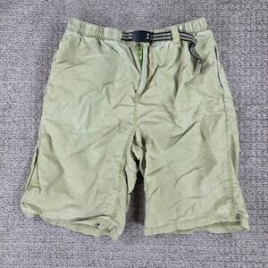 Gramicci Mens Size Medium Utility Cargo G Shorts Belted‎ Packable Green Hiking